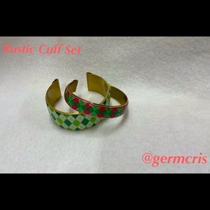 Rustic Cuff Set of Two Cuffs